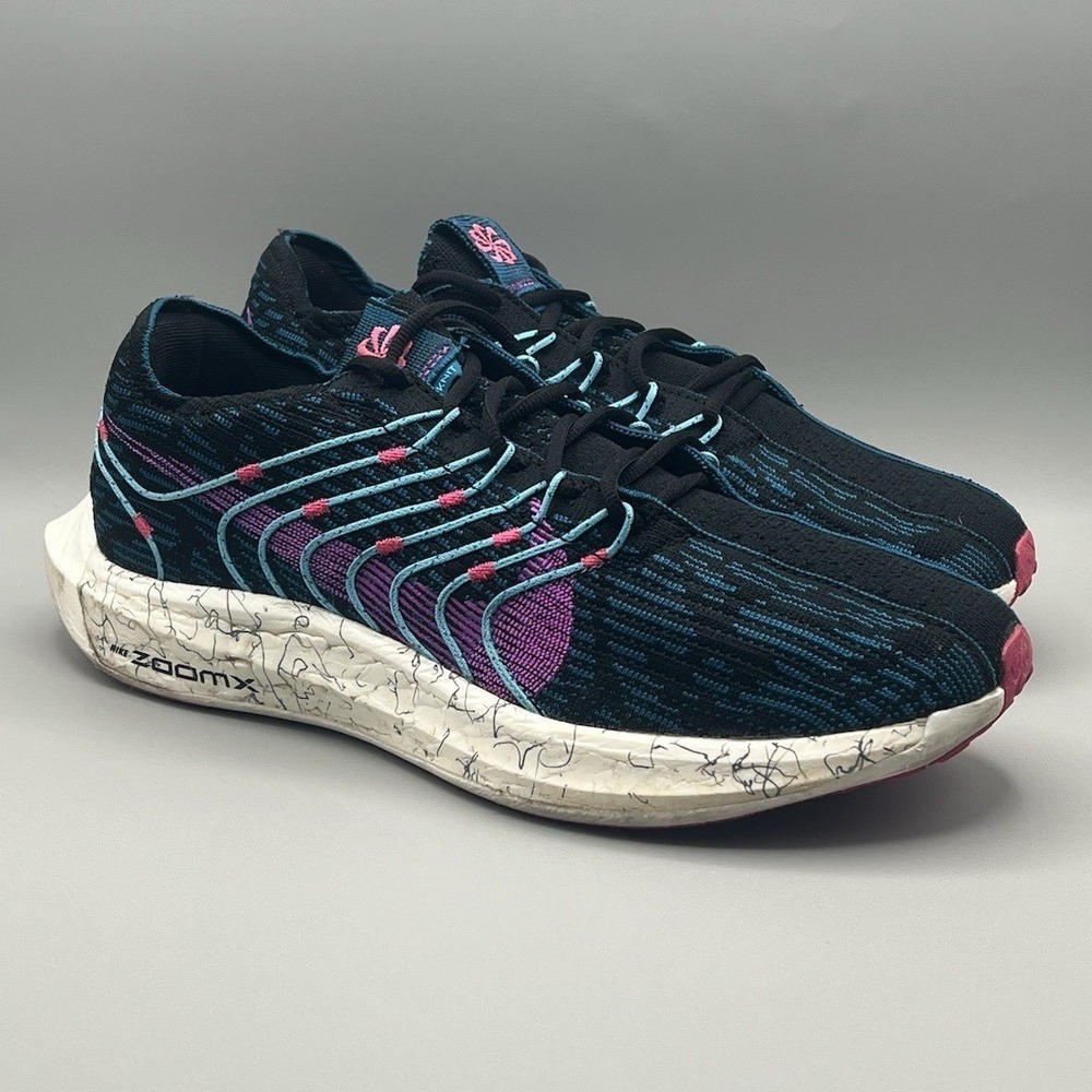 2022 Nike Pegasus Turbo Next Nature Black Fuchsia Runner -  Men's Size 11 USED